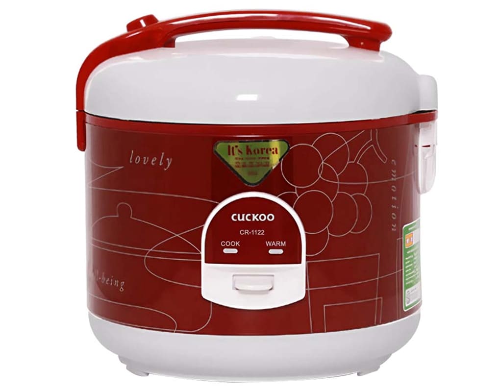 Nồi cơm điện 2.0L Cuckoo CR-1122 - Đỏ